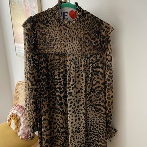 Leopard Shift Dress